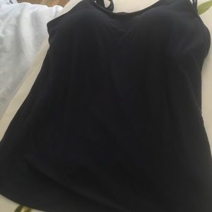 Top with mastectomy pockets